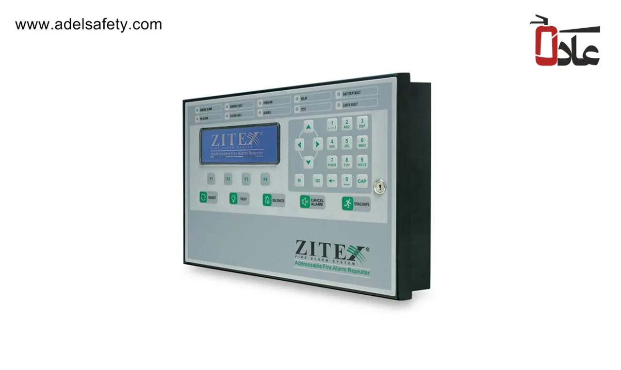 تکرار کننده اعلام حریق آدرس پذیر Zitex مدل ZX-R-2000-AD