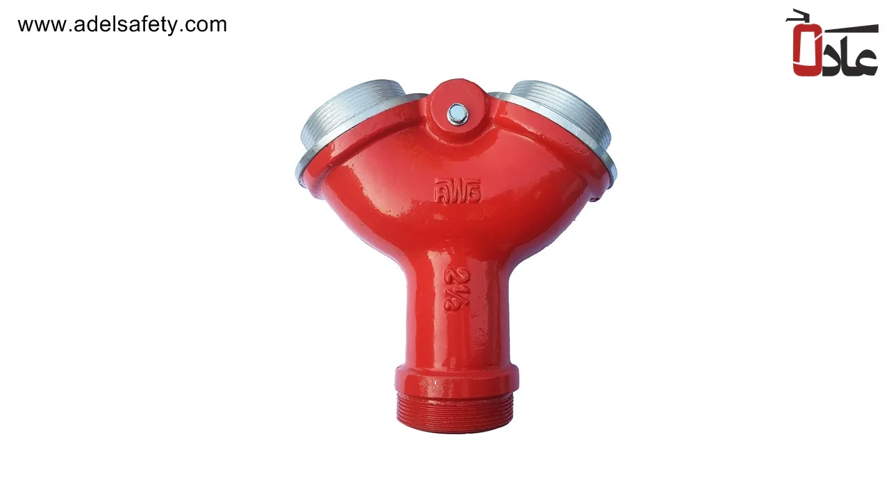 شیر سیامی آتش نشانی دمپردار برند awg همراه با هیدرانت و درپوش سایز 2/5 اینچ برند راد