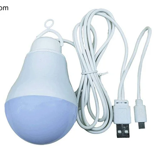 لامپ همراه مدل USB دو فیش