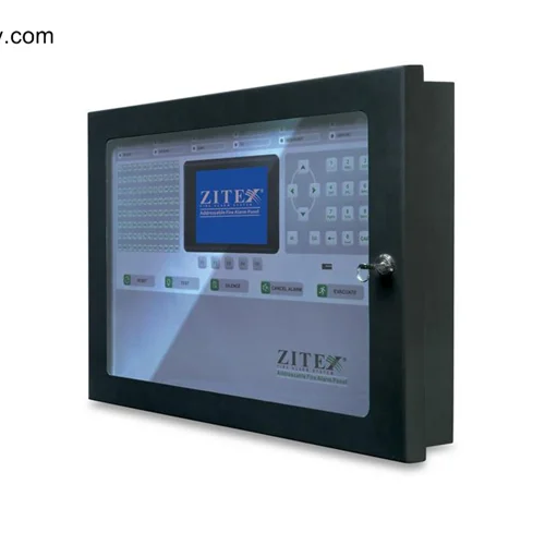 پنل کنترل اعلام حریق آدرس پذیر 2 لوپ Zitex مدل ZX-P-1000-AD-2